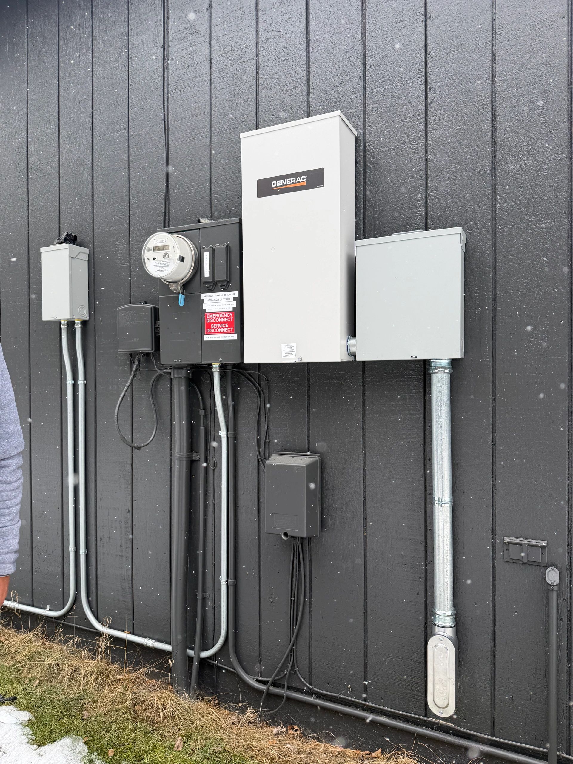 Generac backup power equipment installation